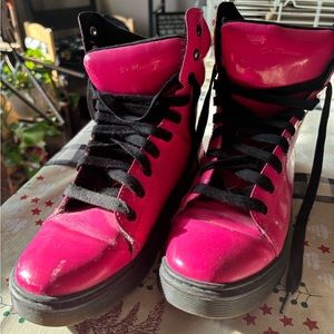 Hot Pink Dr Martens - Size 9